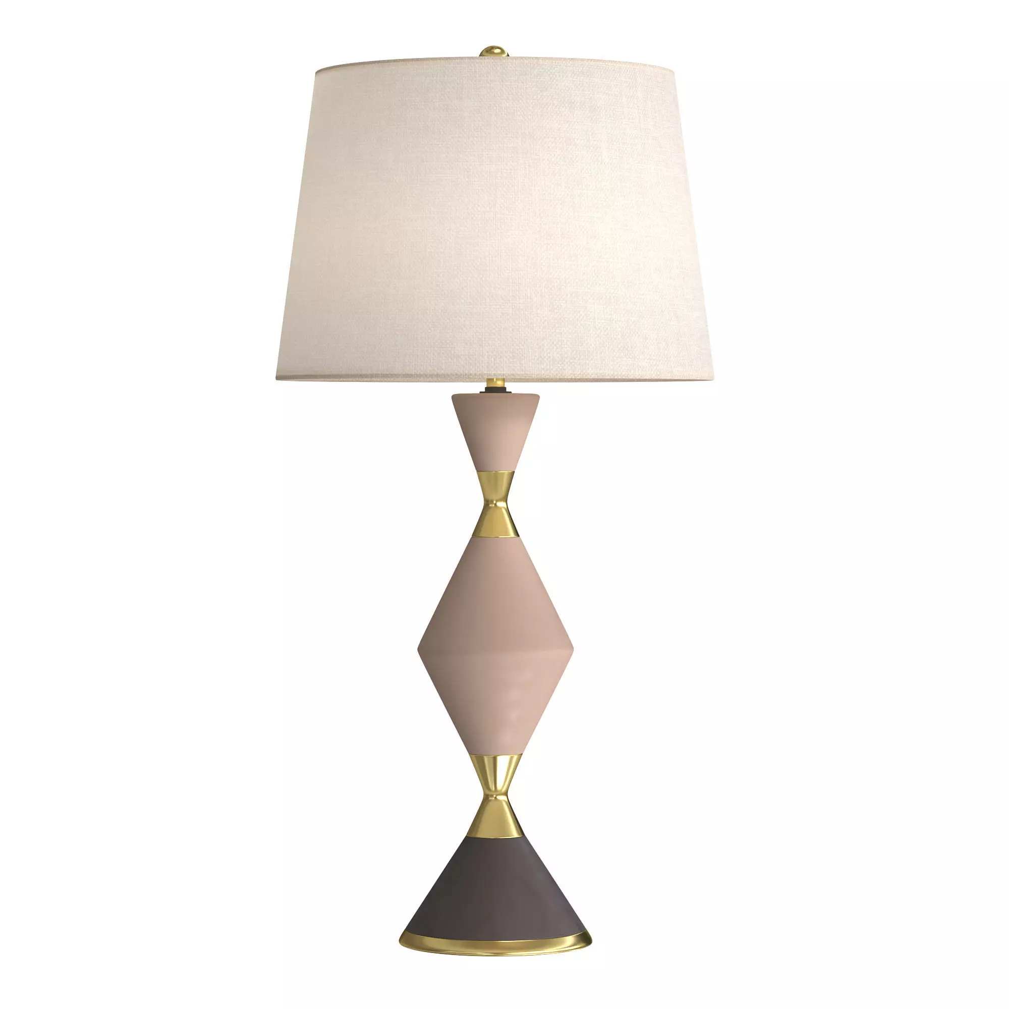 Gerald Thurston Hourglass Lamps 1950s 3D model