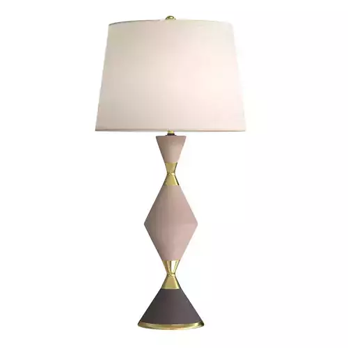 Gerald Thurston Hourglass Lamps 1950s 3D model