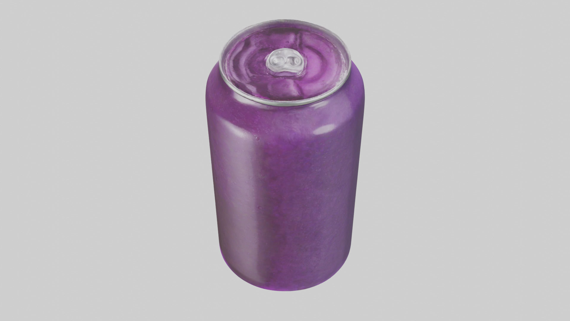 Grape soda model Low-poly 3D model_17