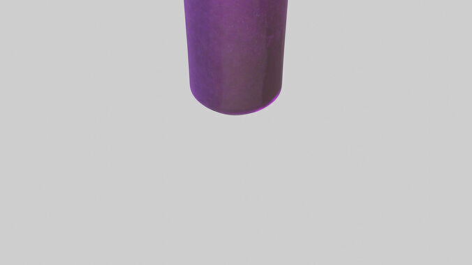 Grape soda model Low-poly 3D model 7
