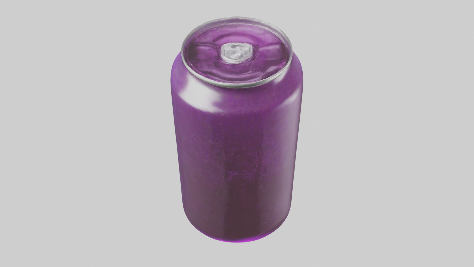 Grape soda model Low-poly 3D model_16