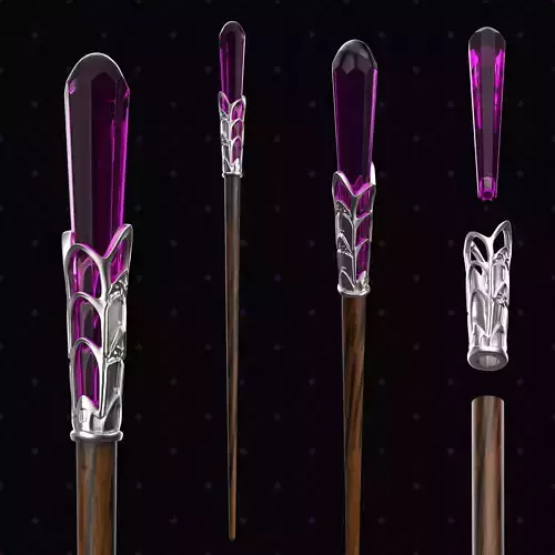 Seraphina Picquery Wand - Fantastic Beasts Inspired 3D print model