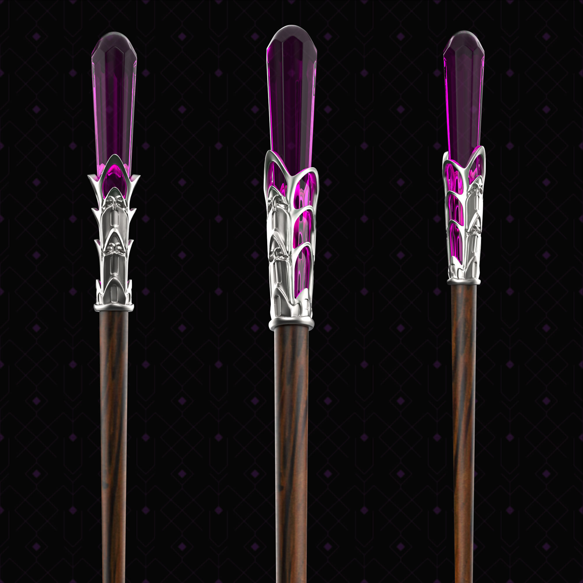 Seraphina Picquery Wand - Fantastic Beasts Inspired 3D print model_2
