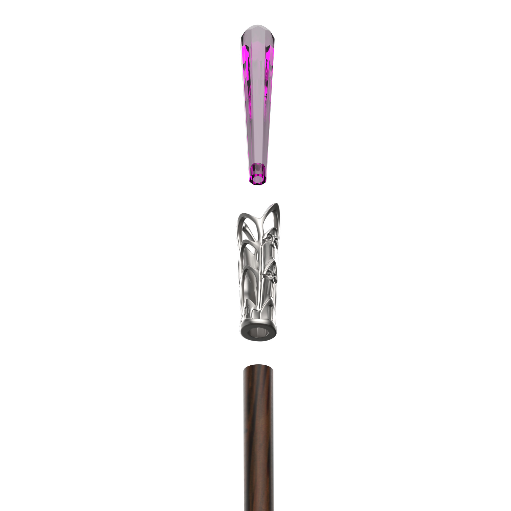 Seraphina Picquery Wand - Fantastic Beasts Inspired 3D print model_17