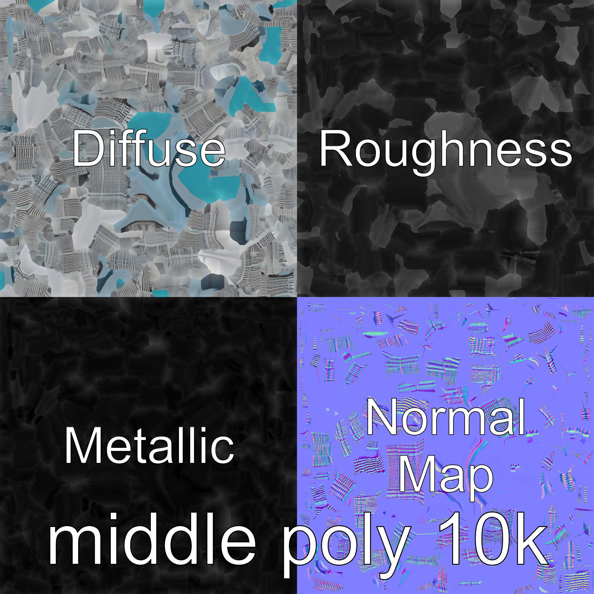 Burj Khalifa Tower Architectural Model Low-poly 3D model_28