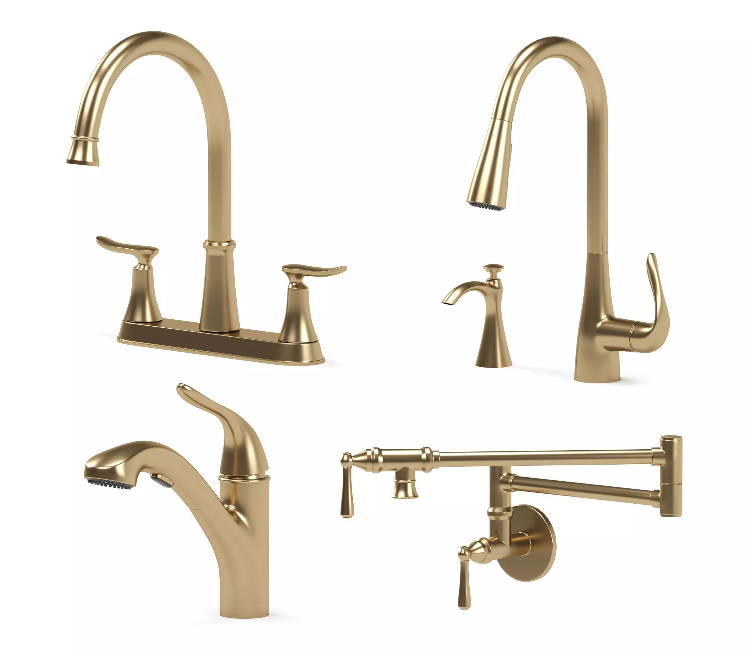 MOEN kitchen faucets 3D model