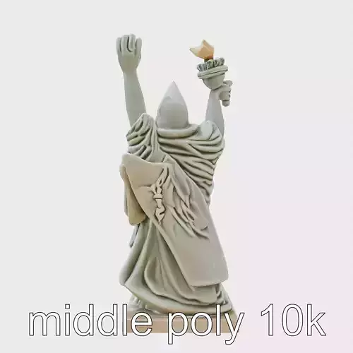 Statue of Liberty Iconic Sculpture Model