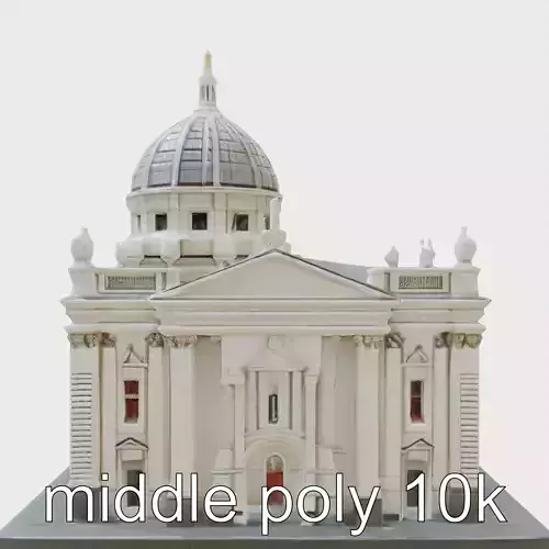 Eiffel Tower Metal Structure Model