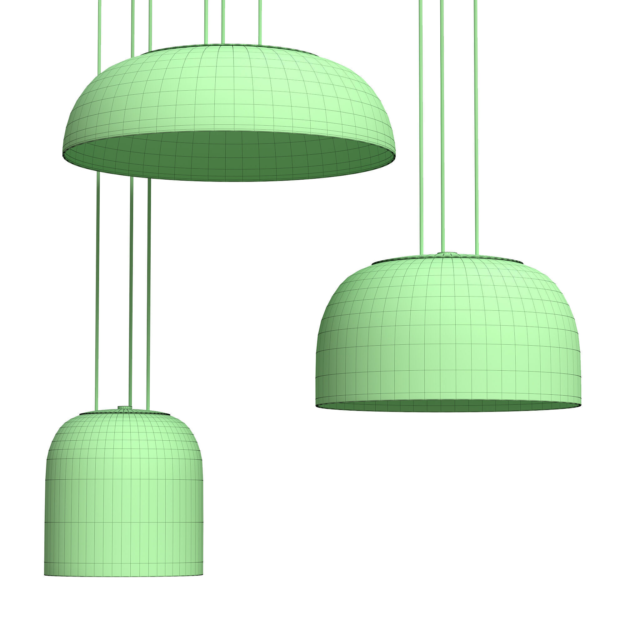 Pendant lamp CLARITY 3D model_2