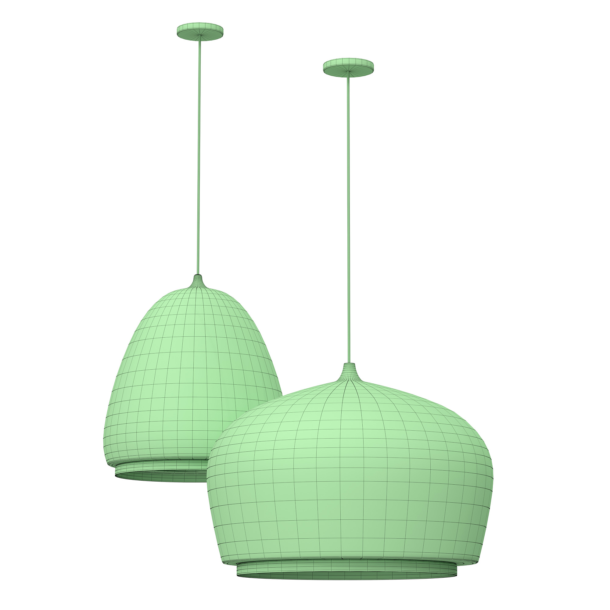 Pendant light Balance 3D model_2