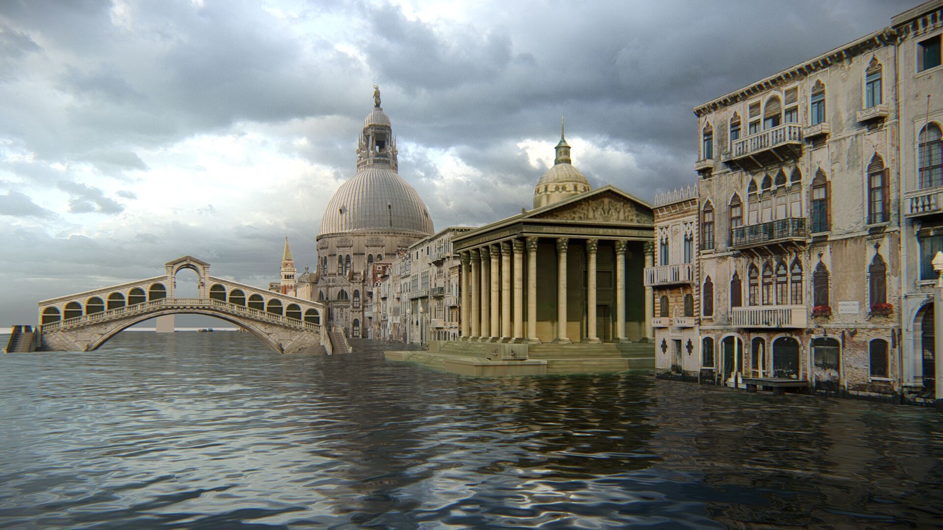 Venice Scene 3D model_16
