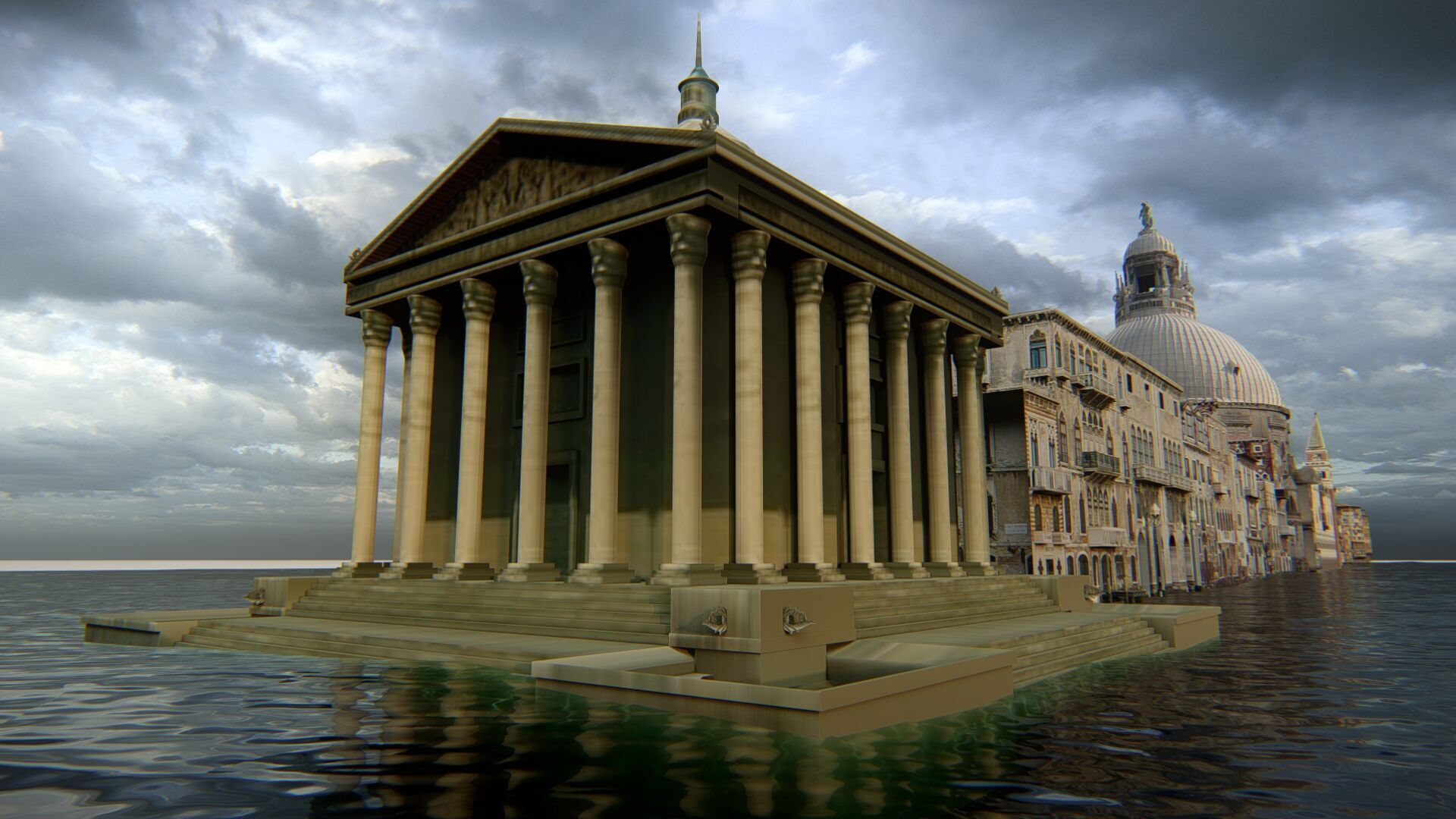 Venice Scene 3D model_15