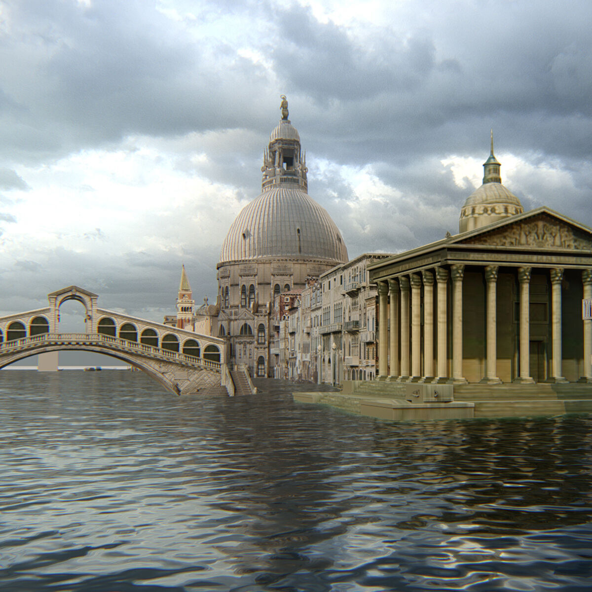 Venice Scene 3D model_12