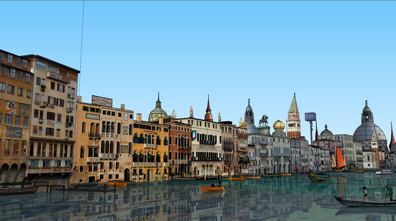 Venice Scene 3D model_17