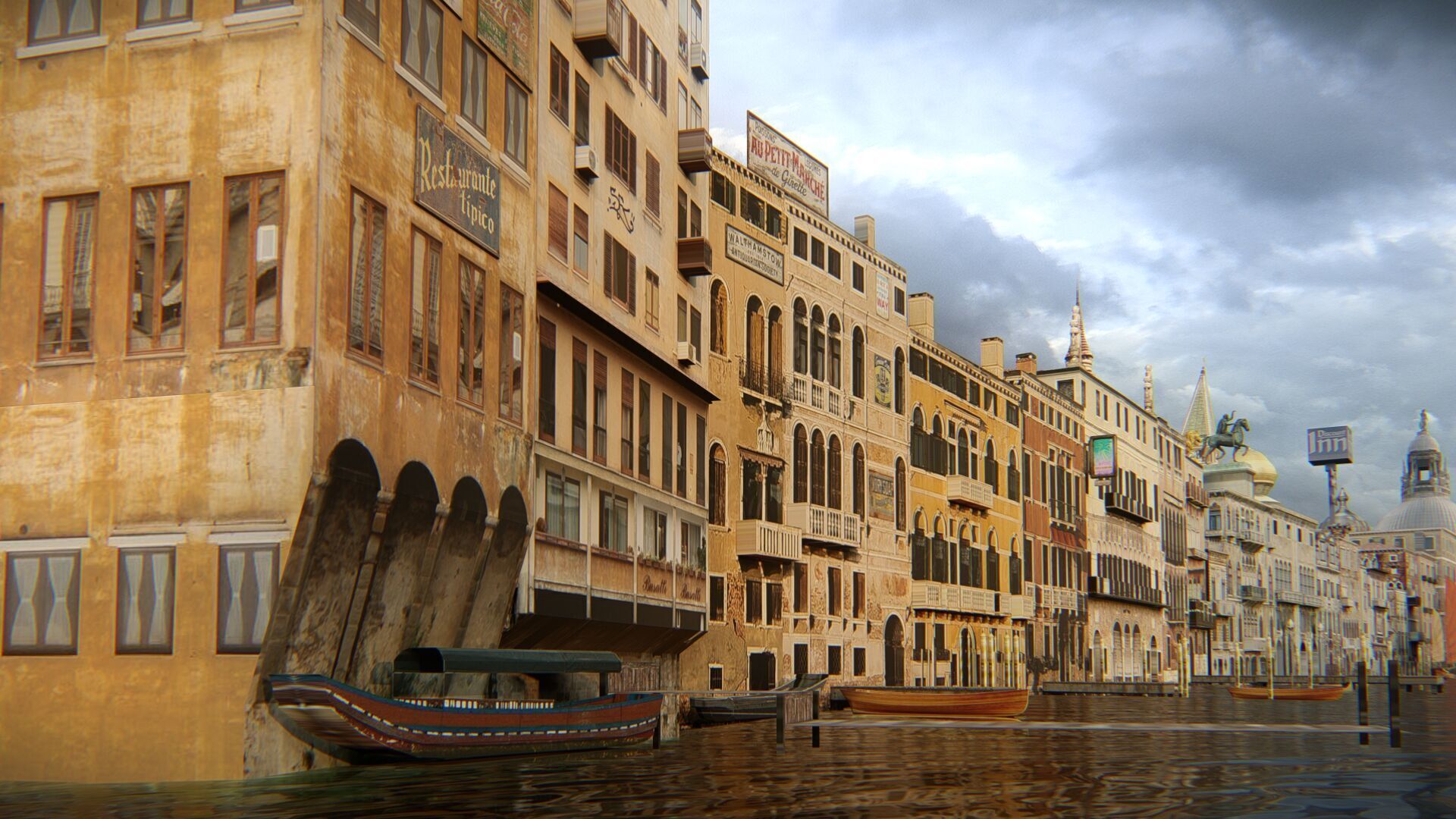 Venice Scene 3D model_6