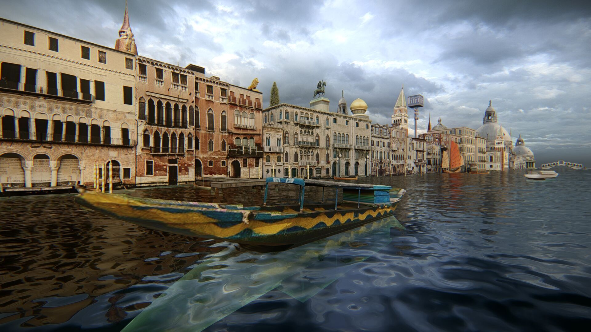 Venice Scene 3D model_8