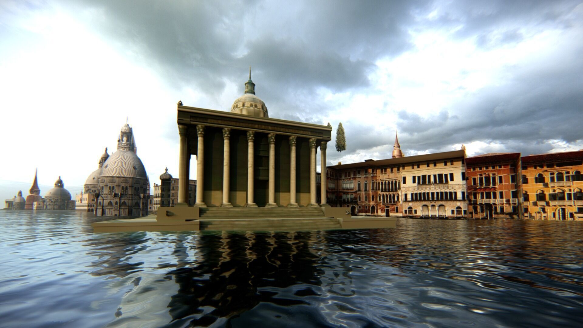 Venice Scene 3D model_13