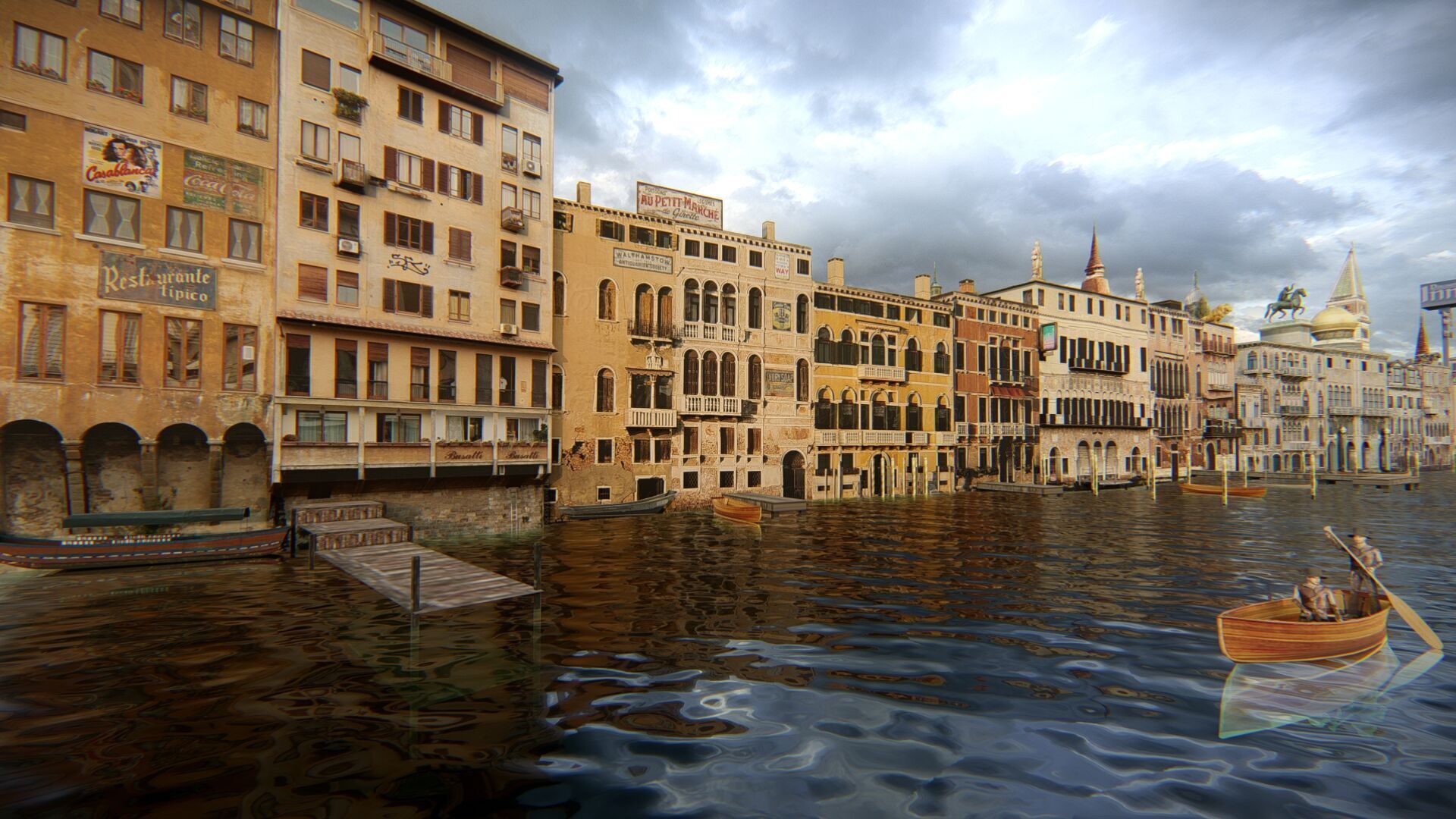Venice Scene 3D model_10