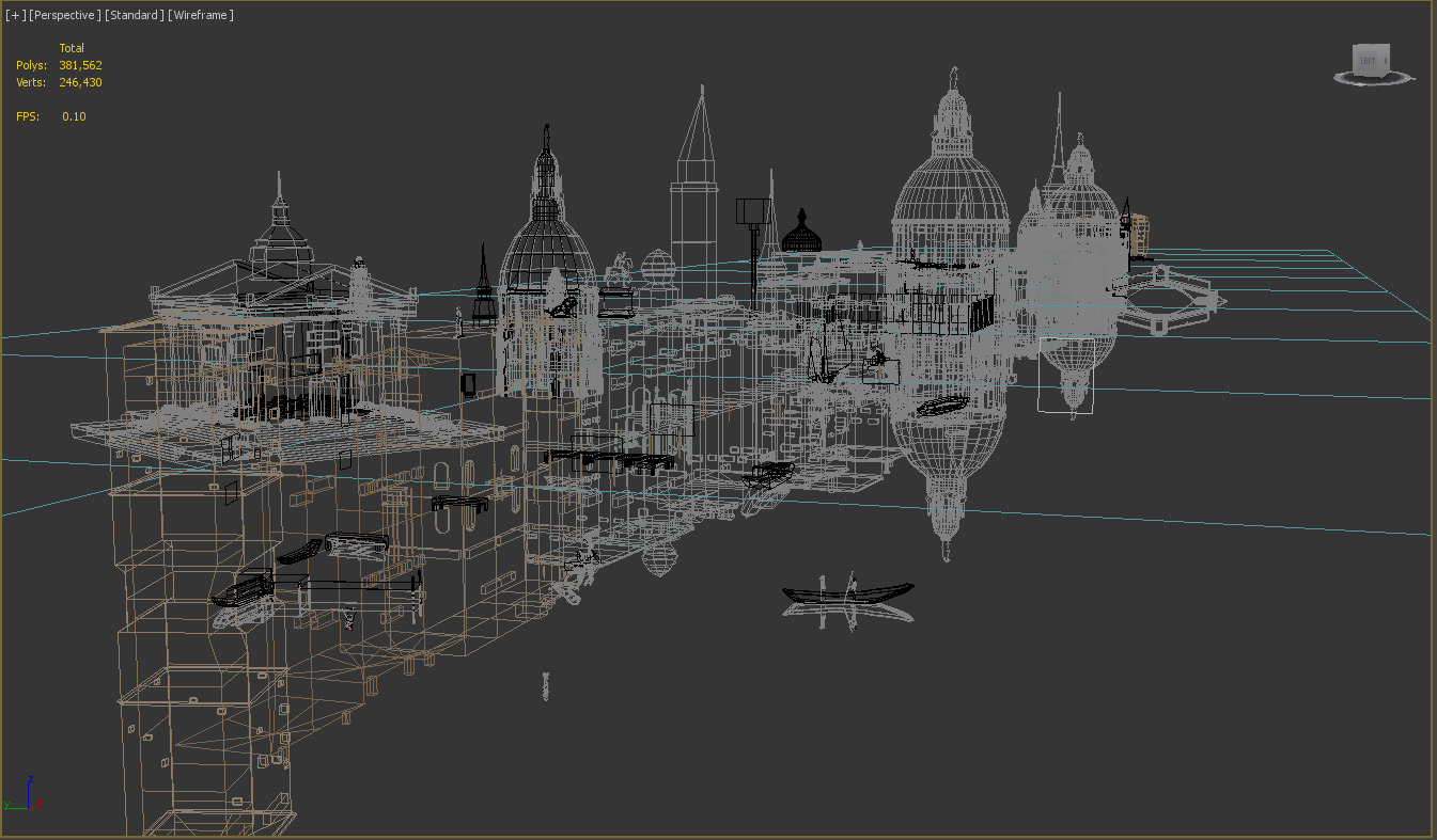 Venice Scene 3D model_19