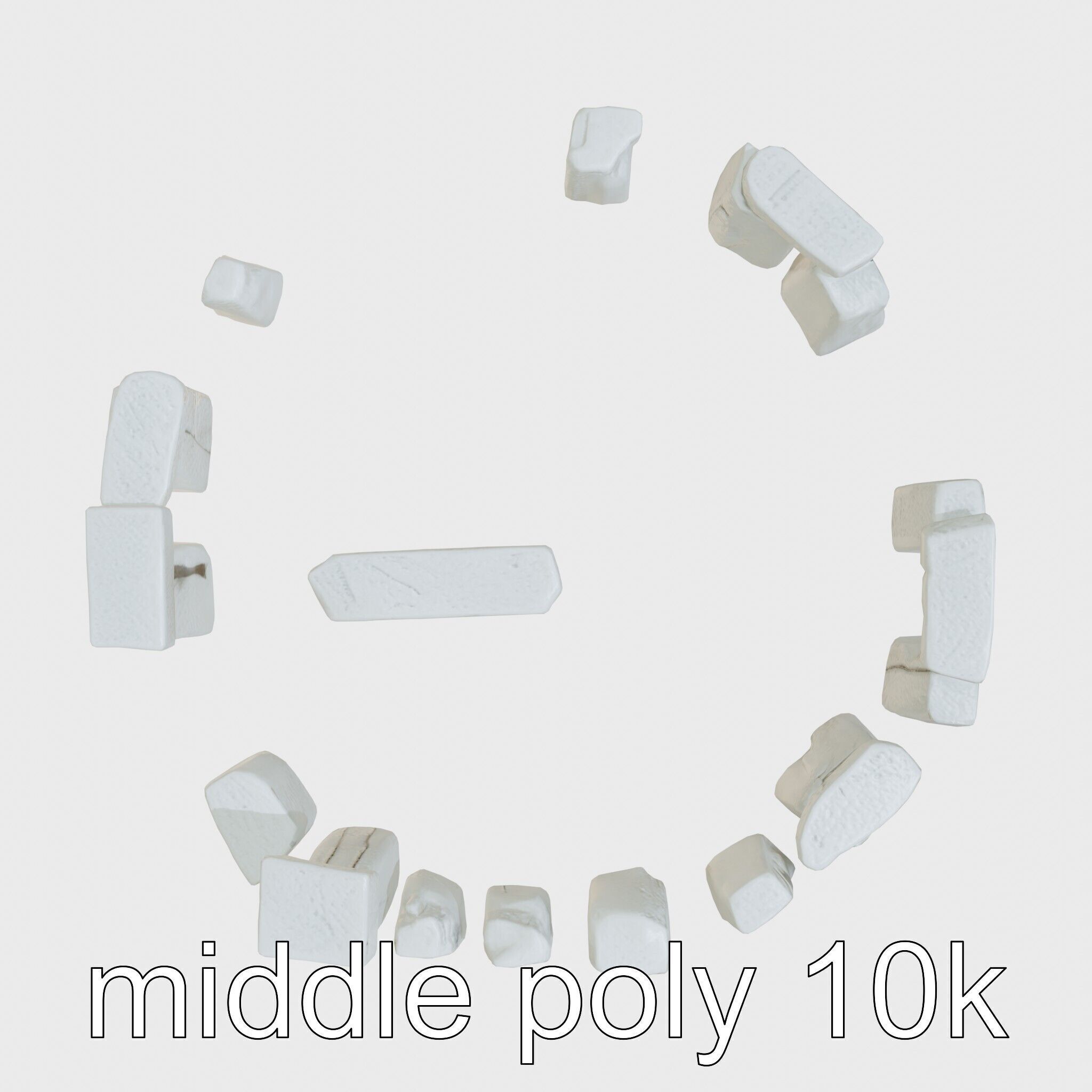 Stonehenge Ancient Monument 3D Model Low-poly 3D model_24