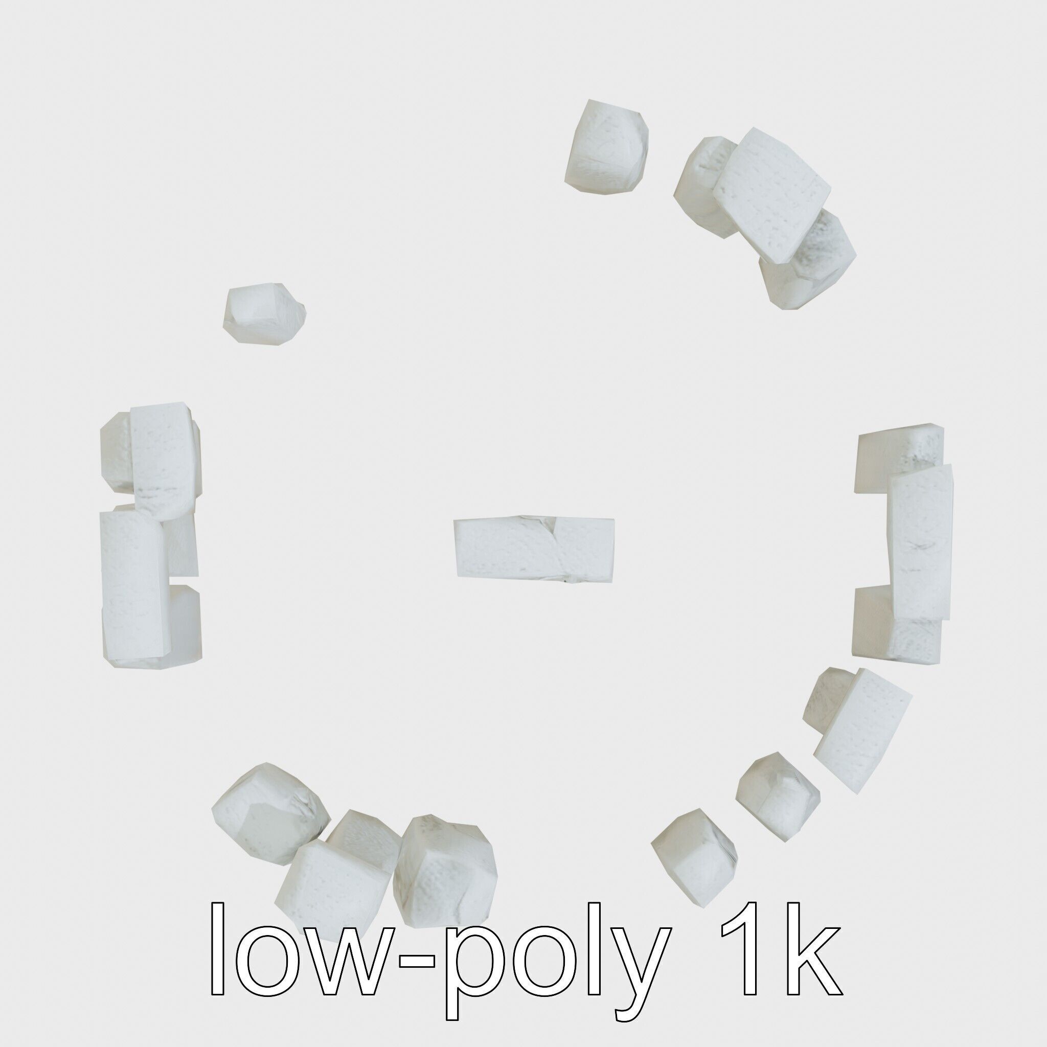 Stonehenge Ancient Monument 3D Model Low-poly 3D model_33