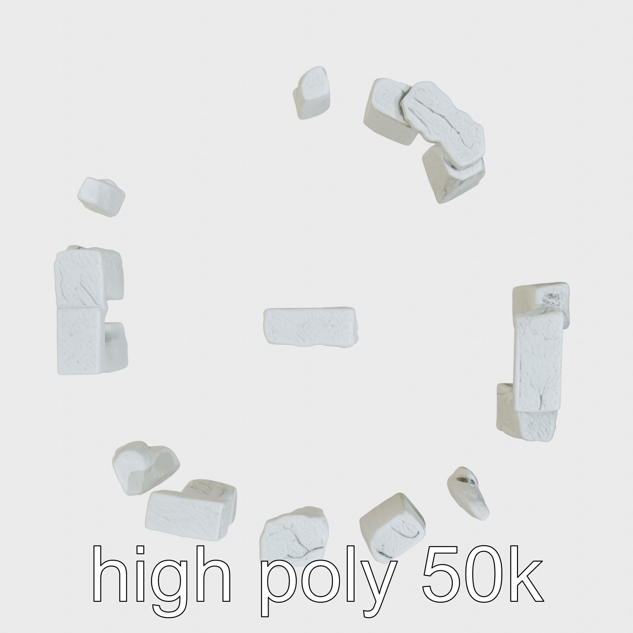 Stonehenge Ancient Monument 3D Model Low-poly 3D model_17