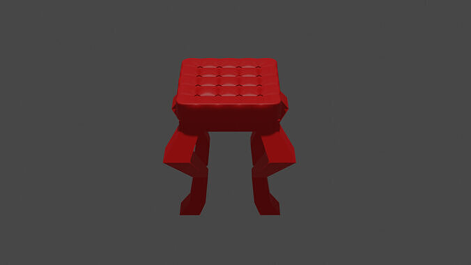 3d model sitting tool for house and office games 3D model