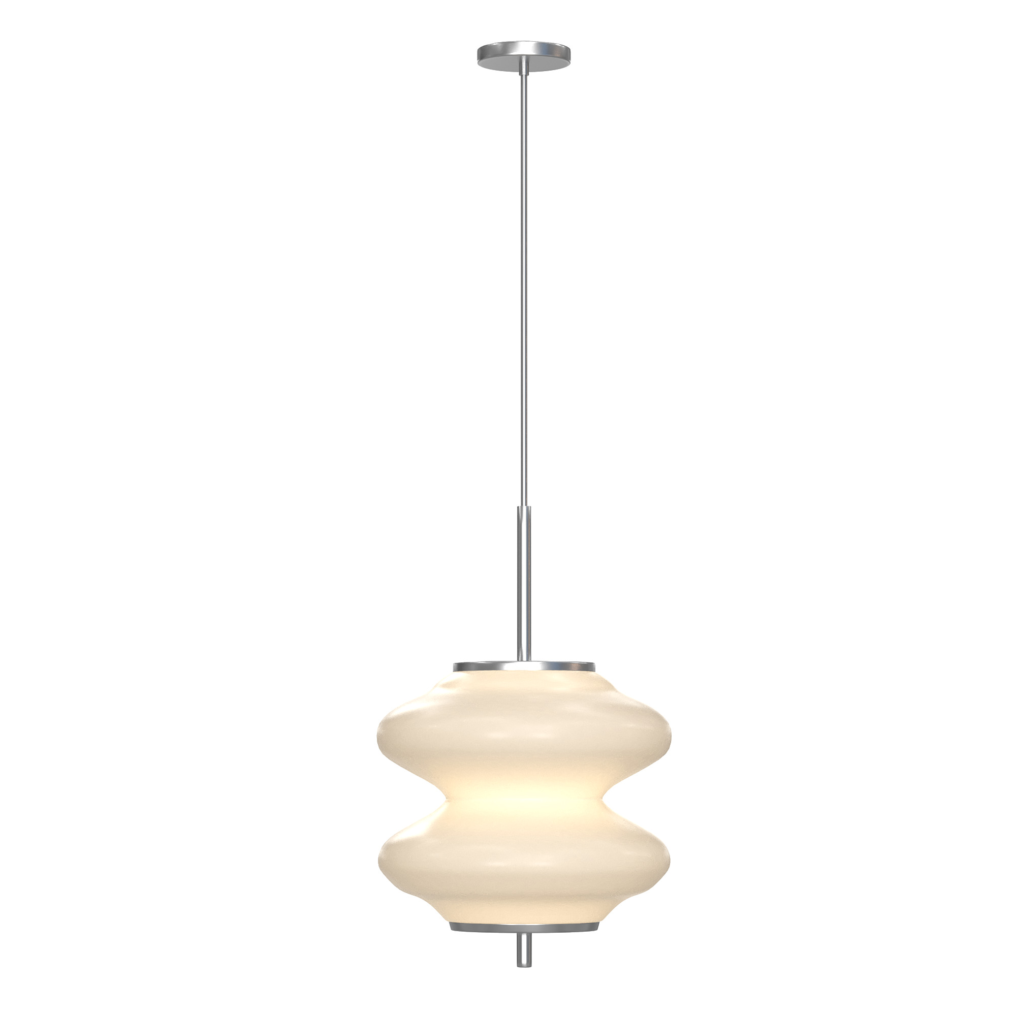 Tubular Pendant Light 3D model_1