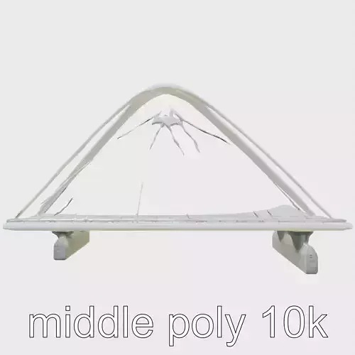 Millennium Bridge Modern Suspension Pedestrian Structure