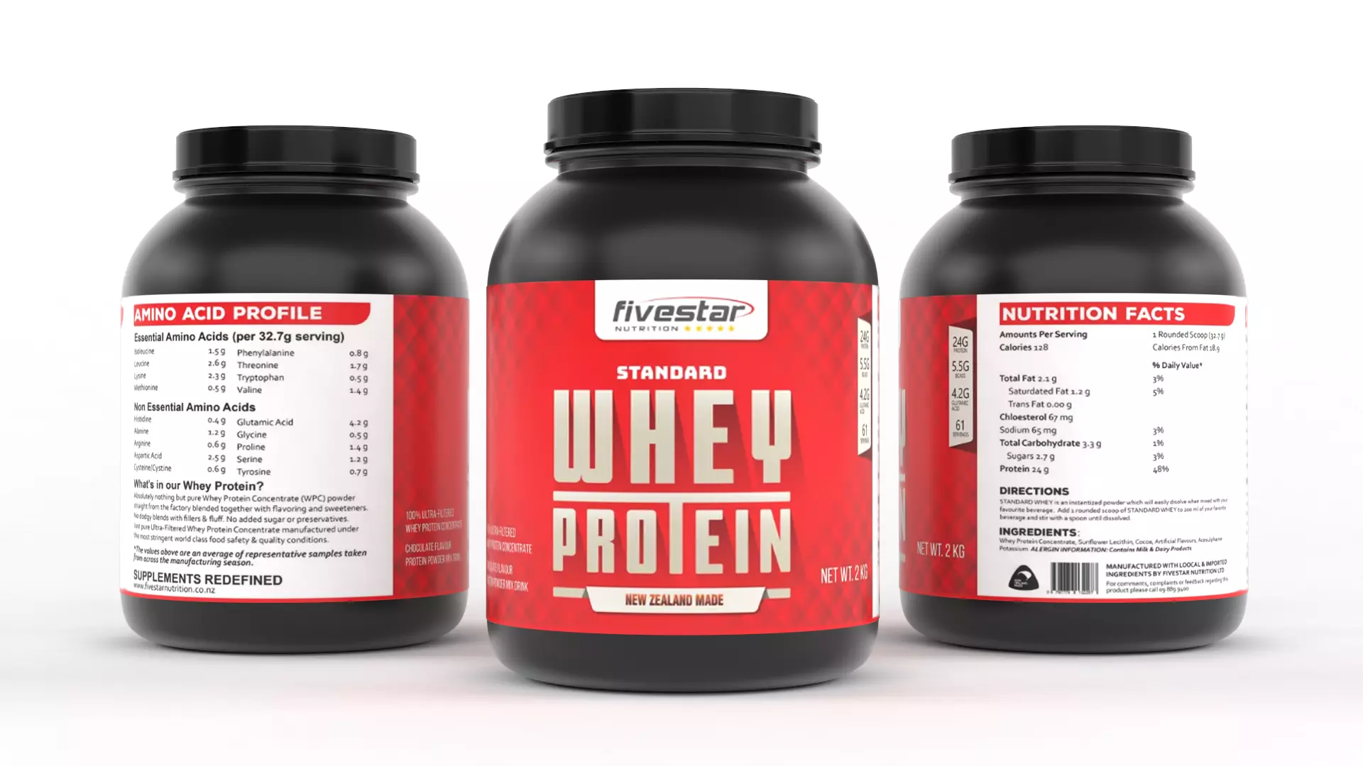 Protein Powder 3D model