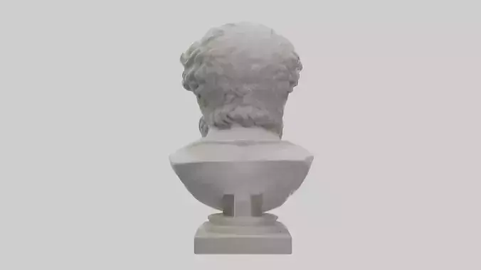 Greek Philosopher bust model