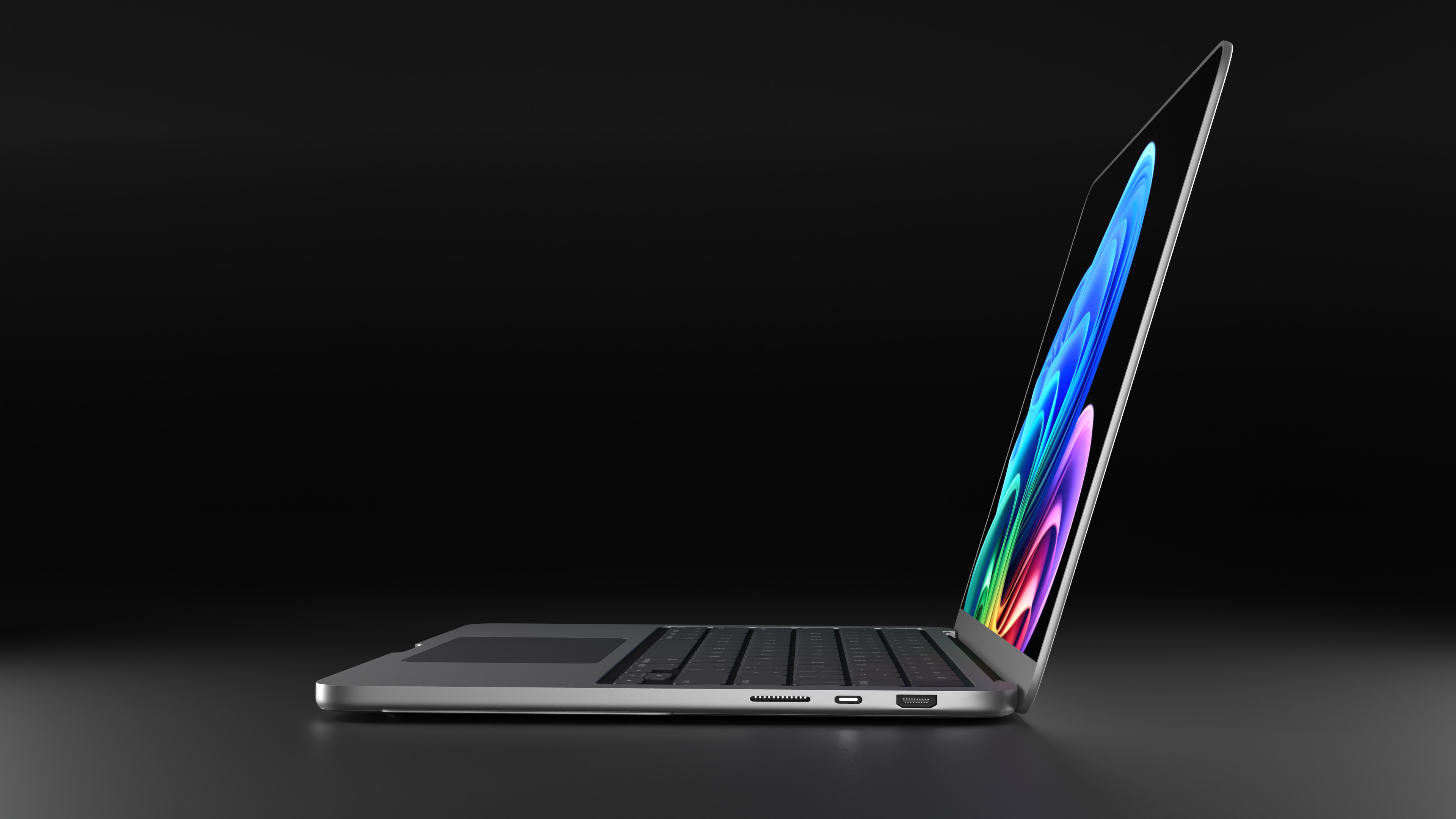 MacBook Pro 3D model_2