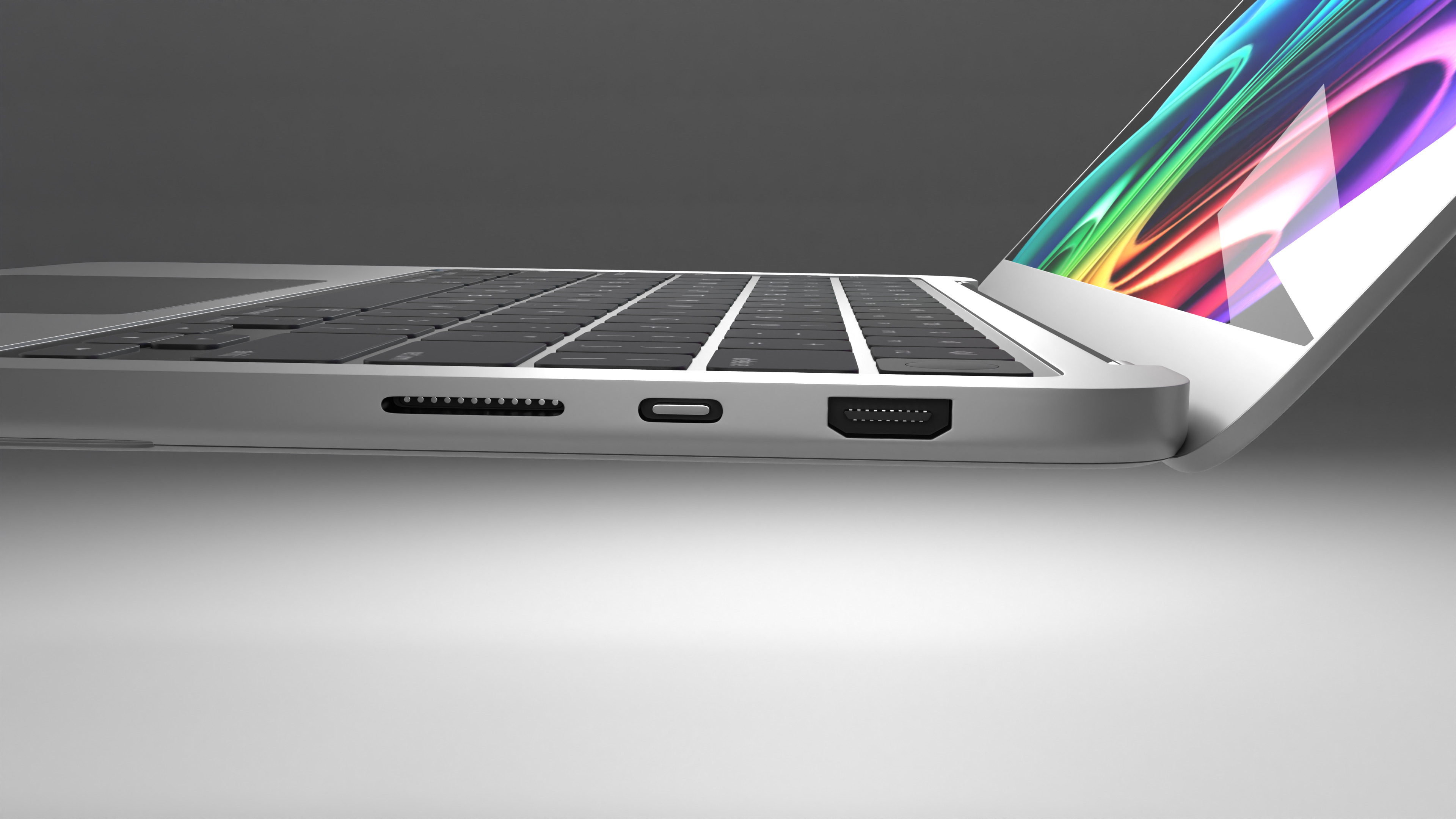 MacBook Pro 3D model_8