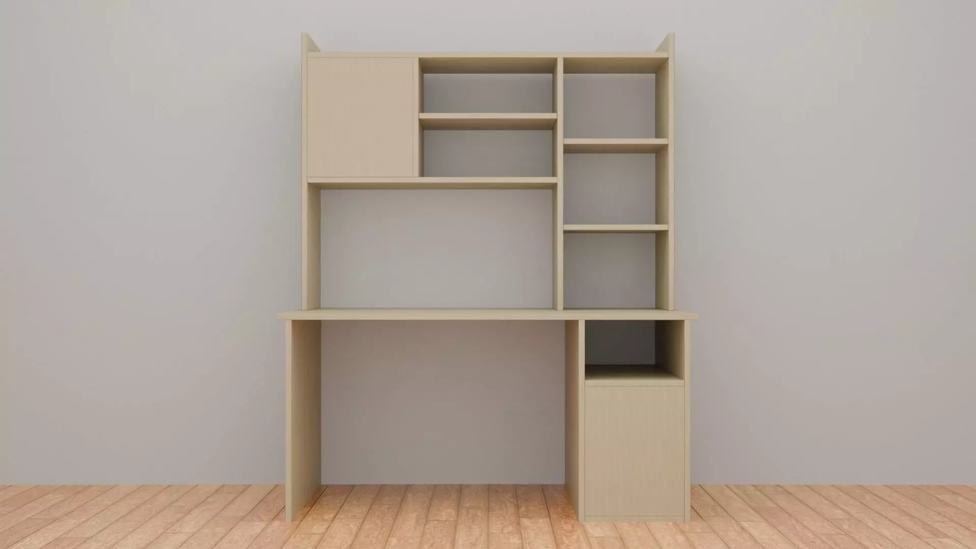 study table Free 3D model