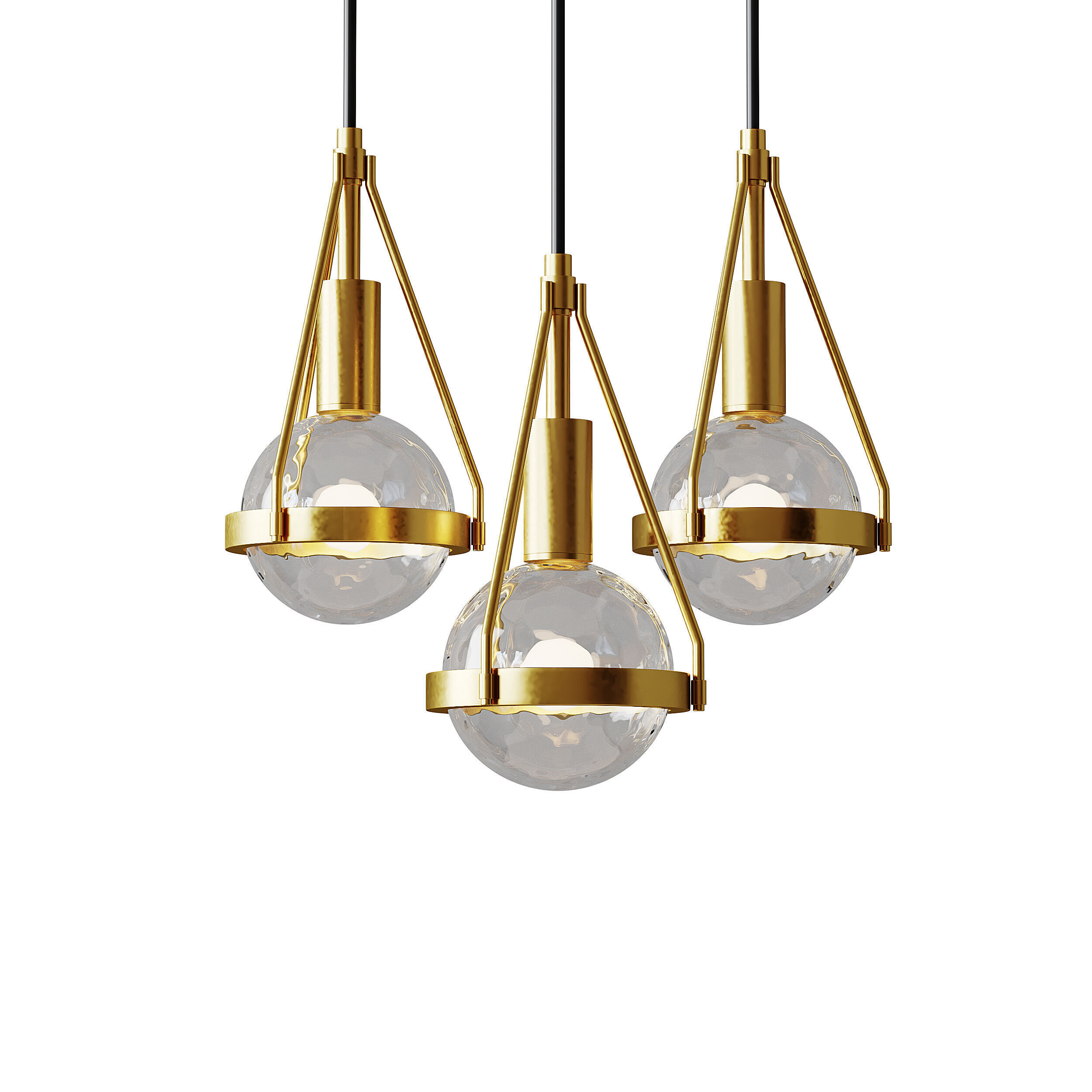 Pendant lamp EAST 3D model_2