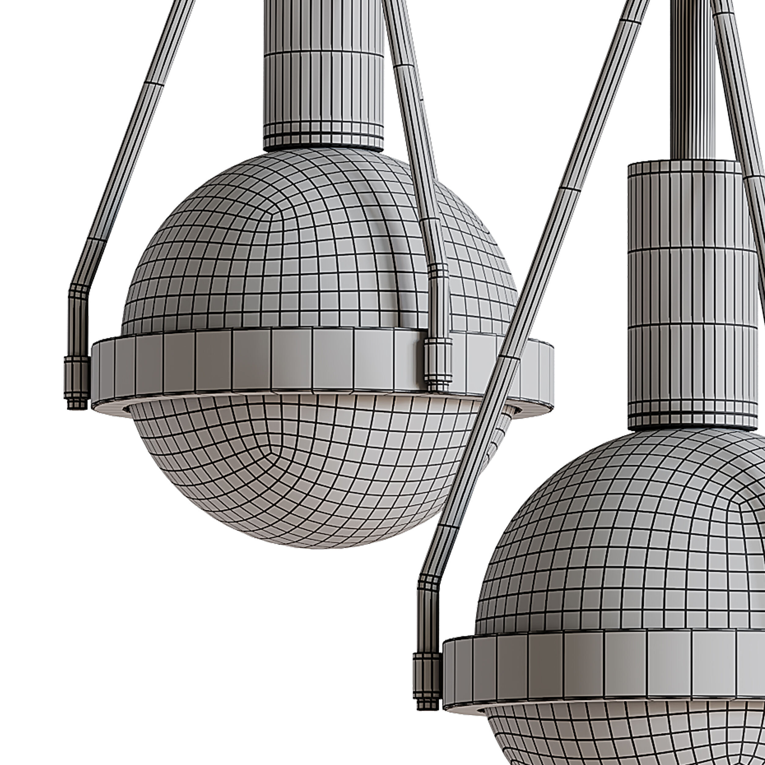 Pendant lamp EAST 3D model_14