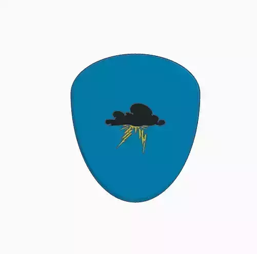 GUITAR PICK LIGHTNING