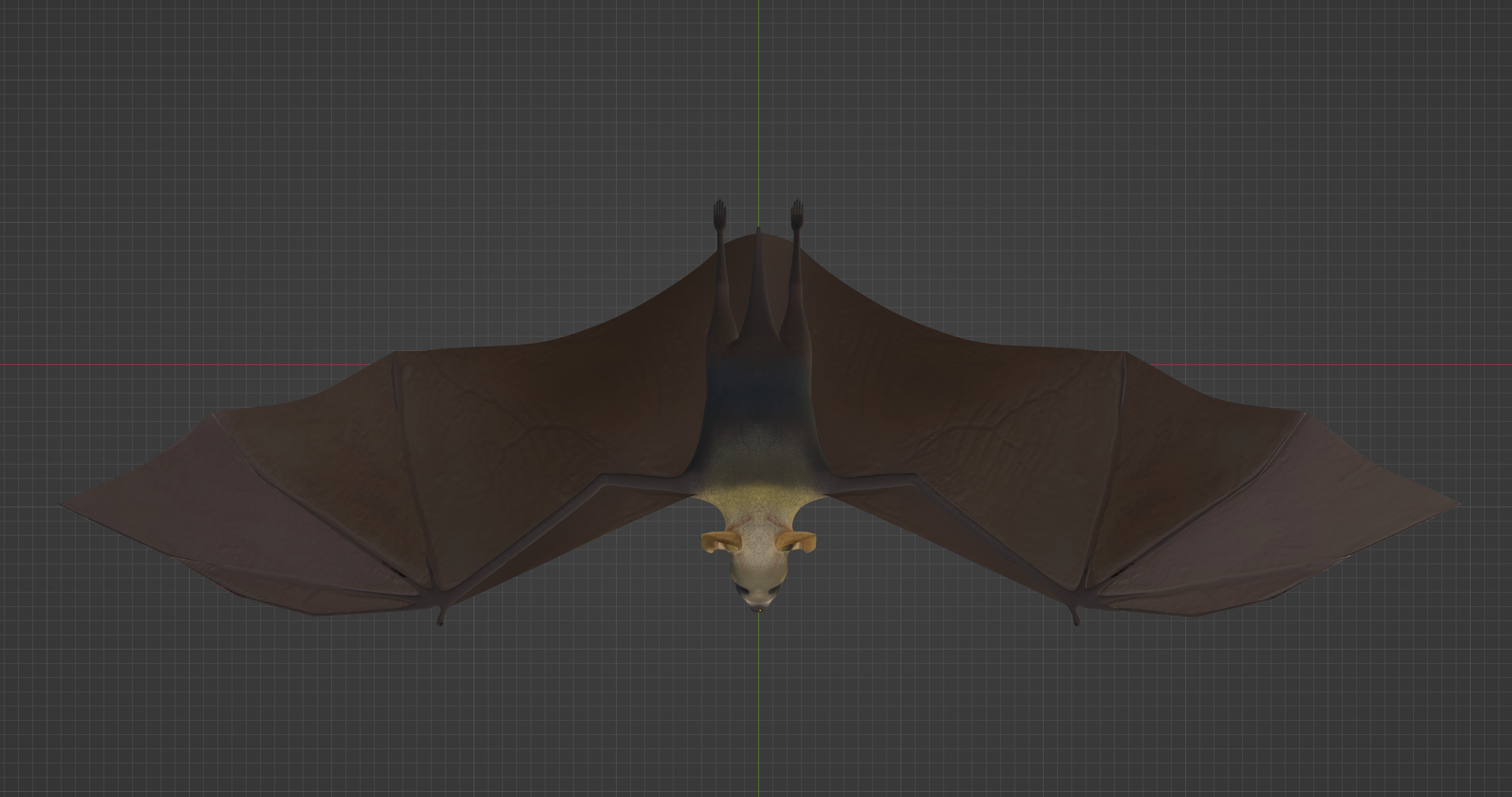 Bat - 3D Model 3D model_11