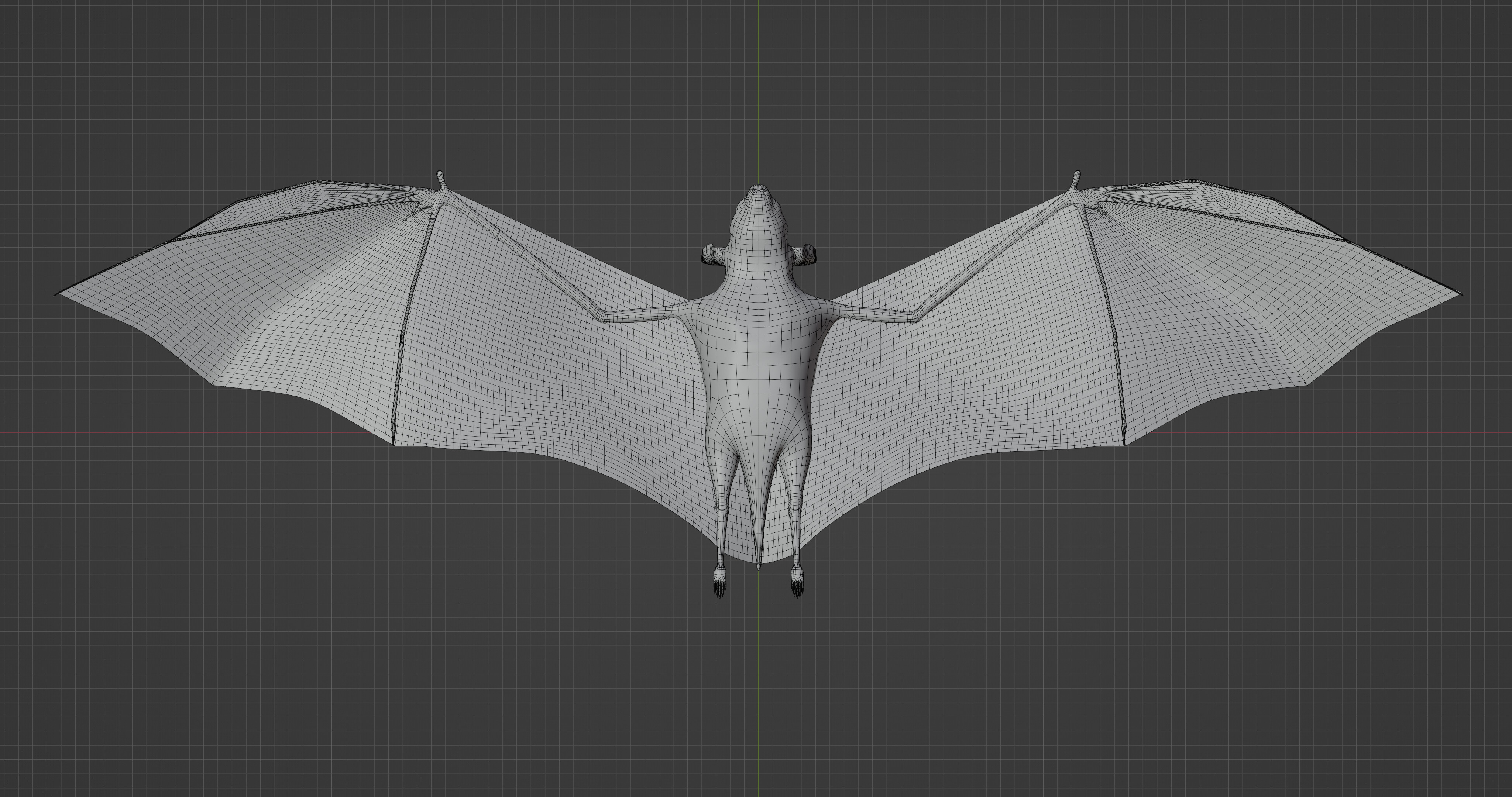 Bat - 3D Model 3D model_8