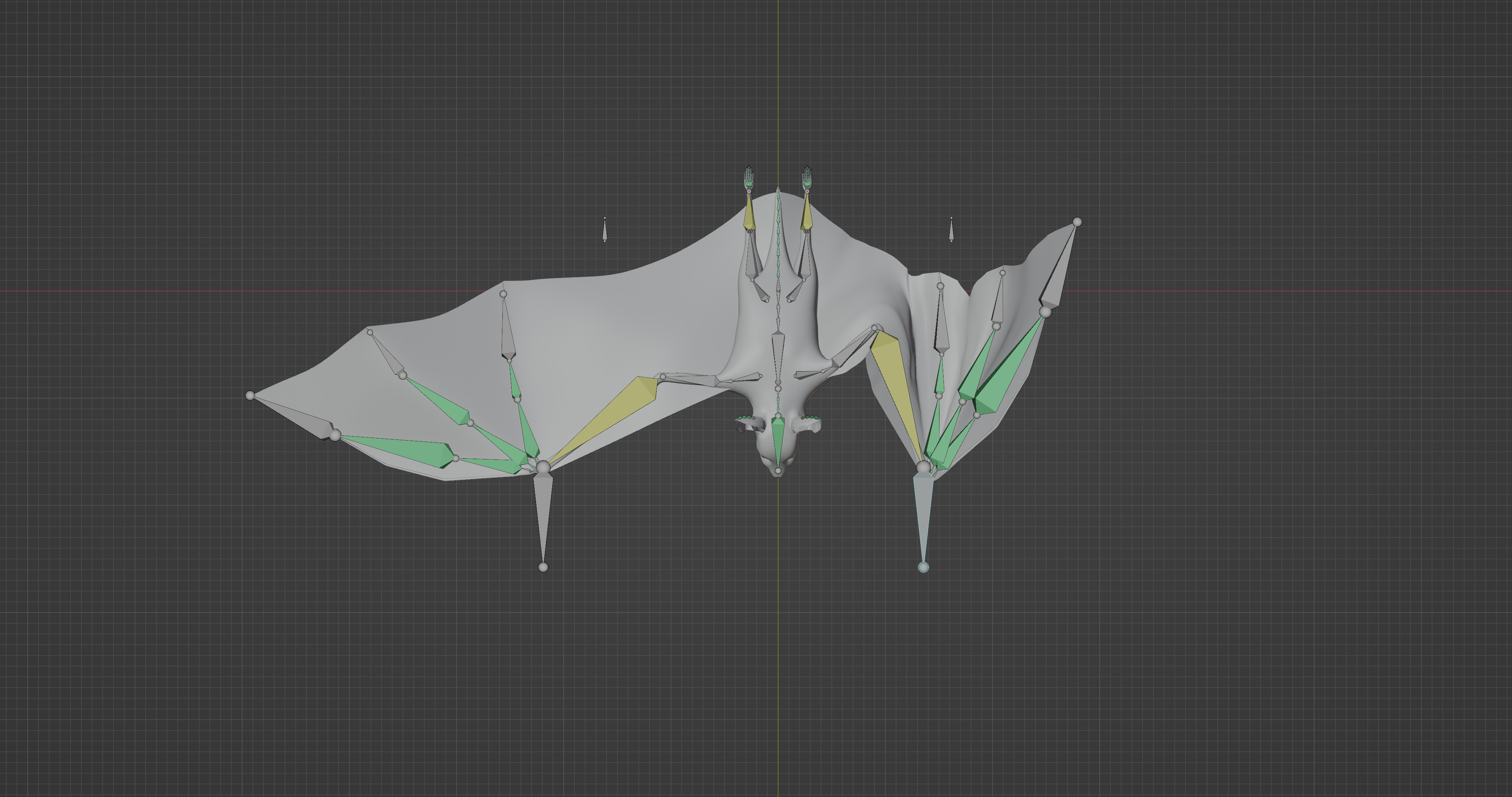 Bat - 3D Model 3D model_25