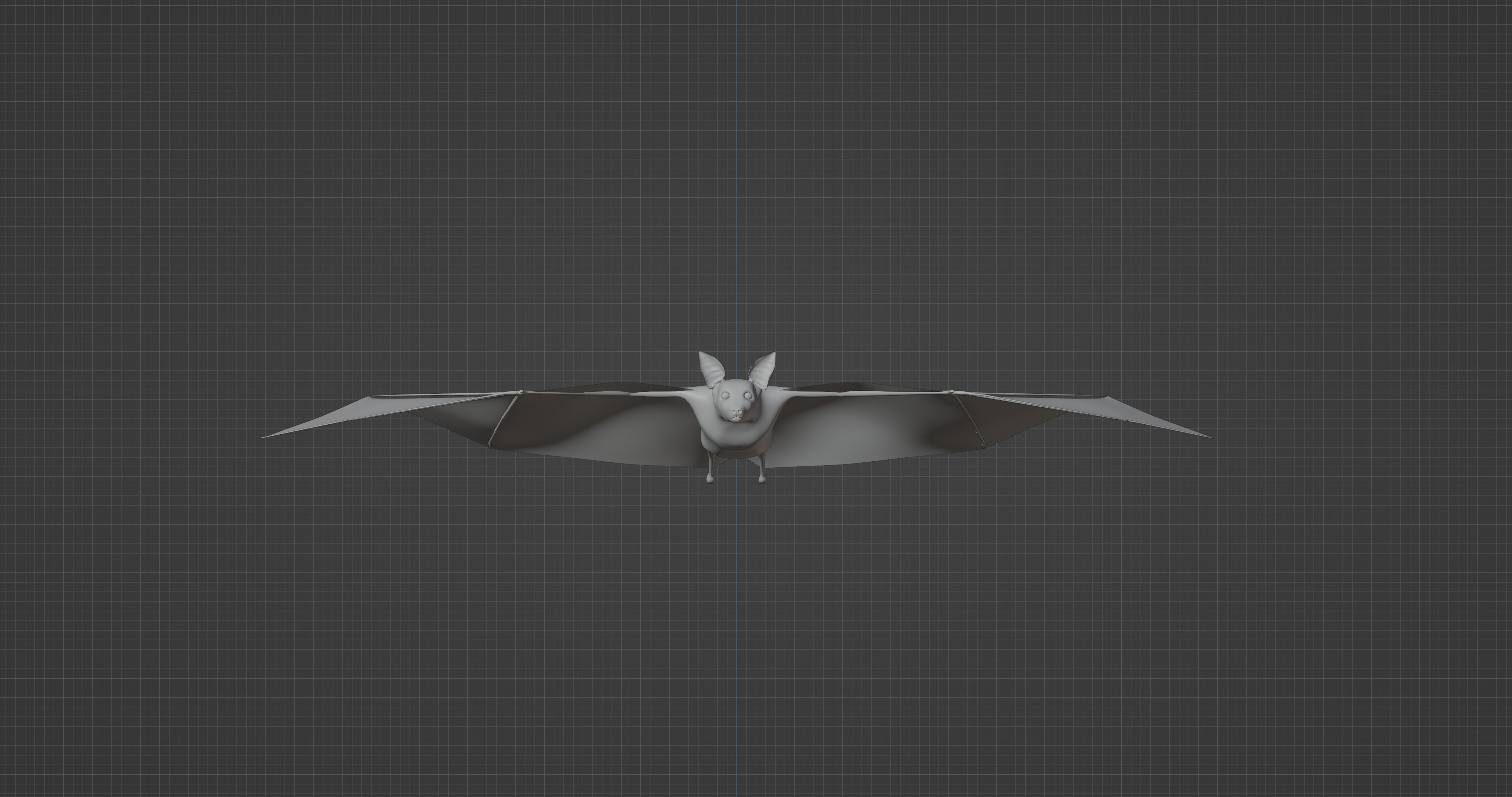 Bat - 3D Model 3D model_16