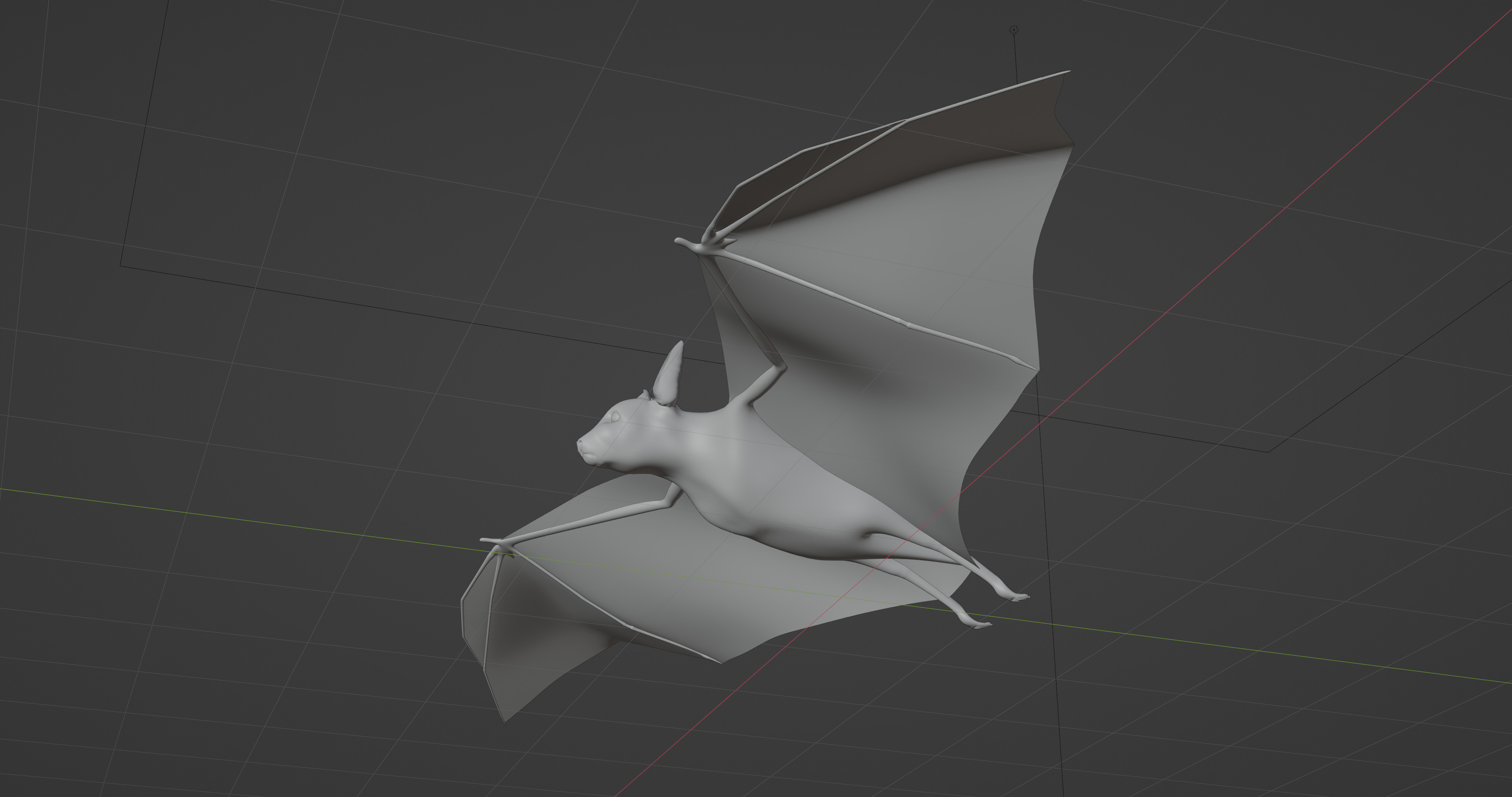 Bat - 3D Model 3D model_15