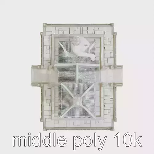 Lingeren Temple Ancient Buddhist Complex with Buddha Statue