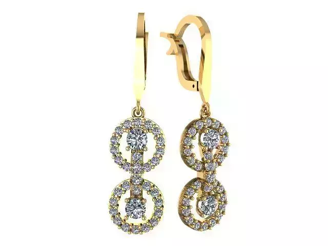 earrings jewellry 3d designer 3d models jewellry