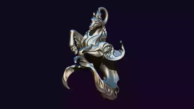 Hippocampus Ornament