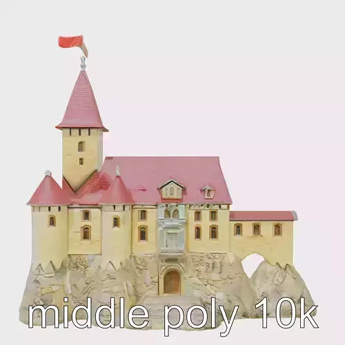 Golden Shwedagon Pagoda Architectural Model