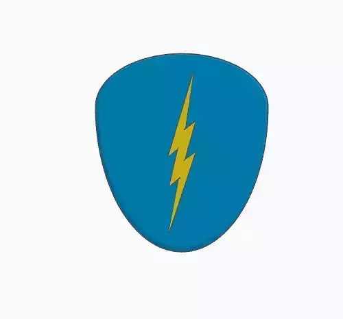 GUITAR PICK THUNDERBOLT