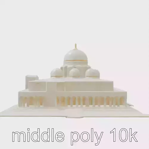 Grand Mausoleum Architectural Model Cairo