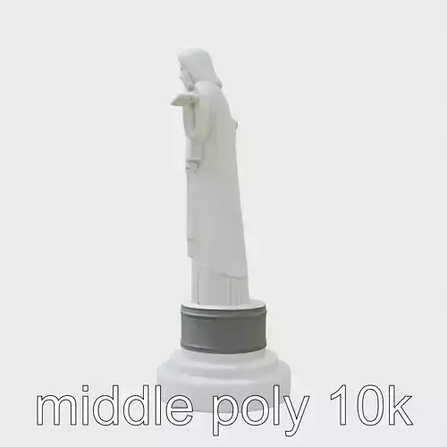 Christ the Redeemer Statue 3D Model