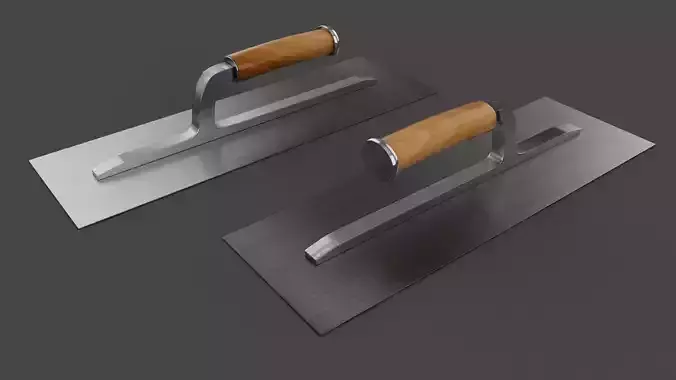 Plastering Trowel 3D model